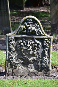 Old Deeply Carved Stone