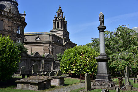 The Howff, Looking North-West