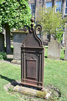 An Iron Grave Marker
