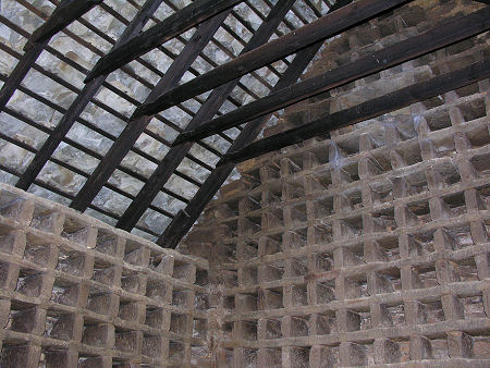 Inside the Doocot