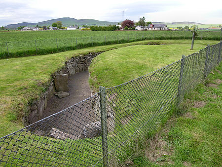 The Souterrain from Outside the Surrounding Fence