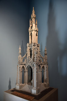 Model of the Scott Monument