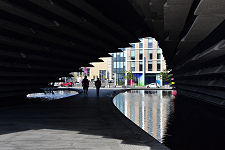 Path Beneath the Building