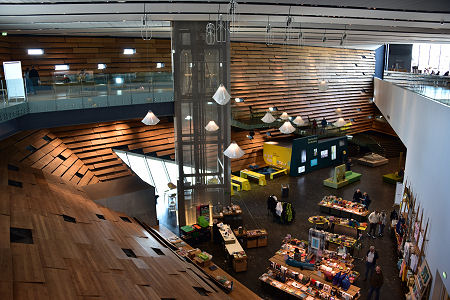 Inside V&A Dundee