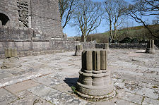 Columns in the Chapter House