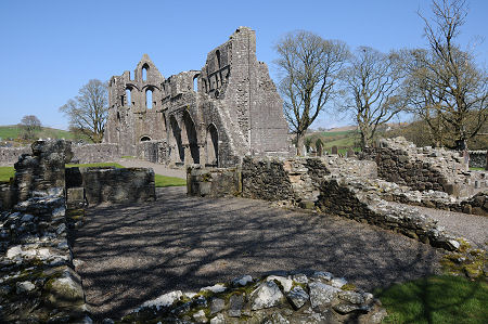 The Warming Room with the Cloister and Transepts Beyond