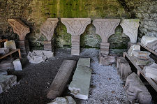 Stones on Display in the West Range