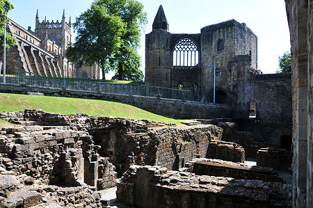 The Abbey and Church Seen from the Palace