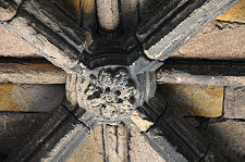 Boss in Gatehouse Arch