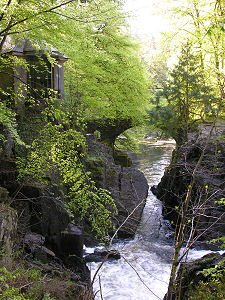 Falls, Bridge and Ossian's Hall