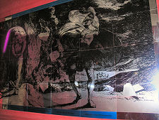 Ossian Themed Mirror Panel