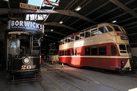 Inside the Tram Depot