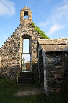 East Gable and Tomb Shelter