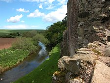 Castle and River, Looking East
