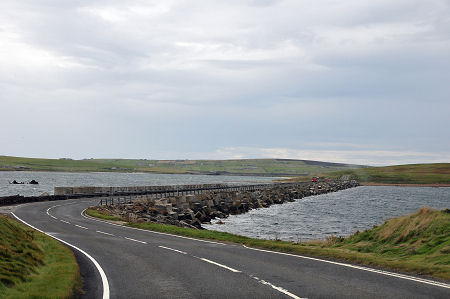 Churchill Barrier Number 2 Seen from the North