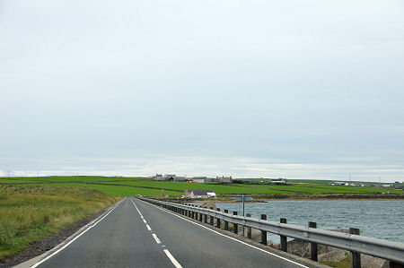 Churchill Barrier Number 4 Seen from the North