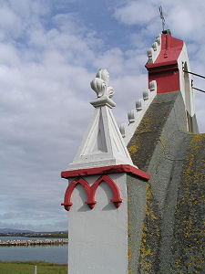 The Facade of the Chapel