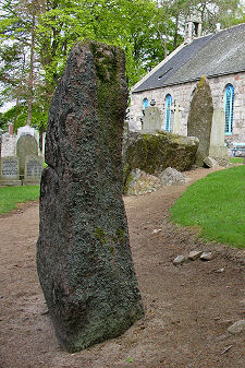 Tall Stone on South Side of Circle