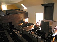 South Wall and Pulpit