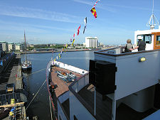 Britannia's Bridge, with Leith Beyond