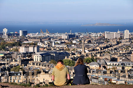 The View North from Calton Hill