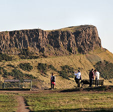 View of Salisbury Crags