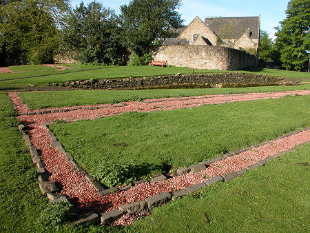 Remains of the Fort with Cramond Kirk in the Background