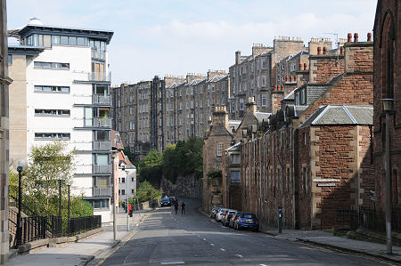 Belford Road Descending into Dean Village