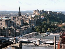 Edinburgh Castle from Calton Hill