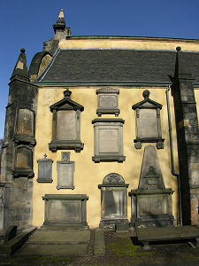 Memorial Stones, West end of Kirk