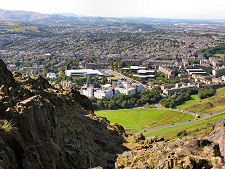 View West from Arthur's Seat
