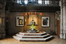 The Font and South End of Nave