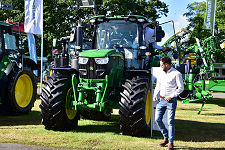 Tractors on Display