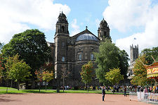 Seen from Princes Street Gardens