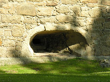 Wide Mouthed Gun Hole in Tower