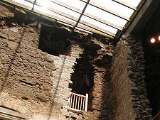 Interior in 2001, Showing Roof