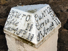 Milestone in Main Street