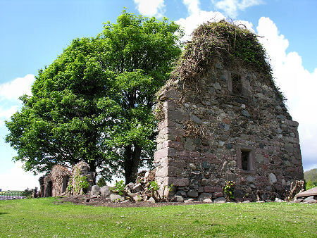 The Ruins of Rait Parish Church from the South-East