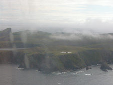 Fair Isle from the Plane