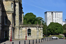 Entrance and Nearby Flats