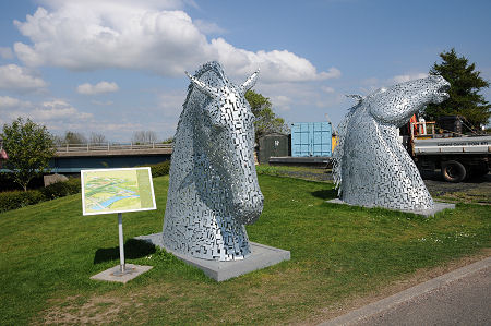 1:10 Scale Maquettes on Site in May 2011