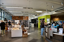 Inside the Visitor Centre