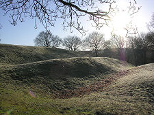 Ramparts at West End of Fort