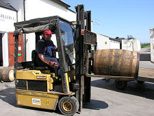 Carrying a Newly Filled Cask