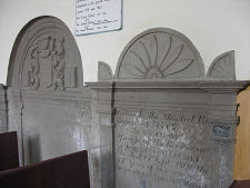 Two of the Mitchell Memorials