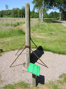 Side View of the Stone