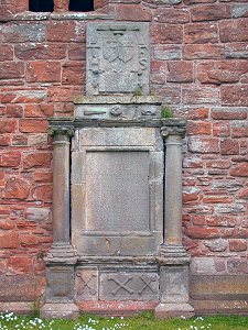Gravestone on the Wall of the South Aisle