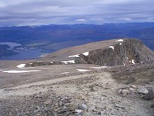 Looking Back Down the Final Climb