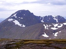 Ben Nevis from Aonach Beag