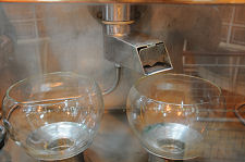 Inside a Spirit Safe